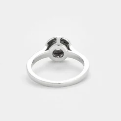 Bague or blanc et diamants