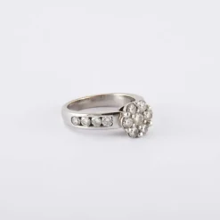 Bague Or blanc et diamants