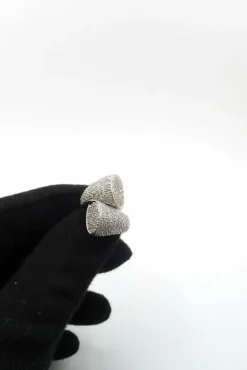 Bague or blanc et diamants 1,50 ct