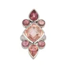 Bague or blanc Marquise Rose
