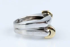 Bague Or blanc Or jaune