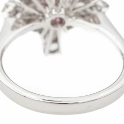 Bague Or blanc Rubis