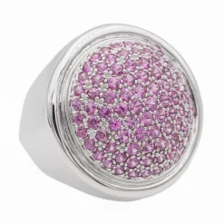 Bague Or blanc Saphir