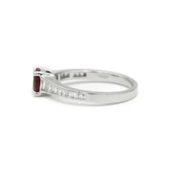 Bague Or, Diamants & Rubis