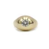 Bague or et diamant
