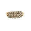 Bague or et diamants