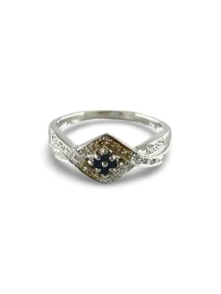Bague or et diamants