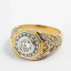 Bague Or et Diamants