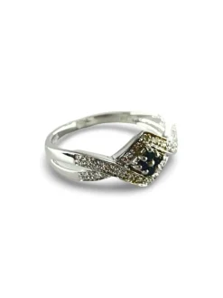 Bague or et diamants