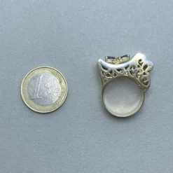Bague or et diamants