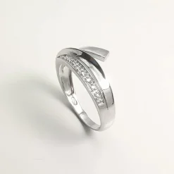 Bague or et diamants