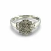 Bague or et diamants 0,54 ct