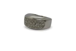 Bague or et diamants 1 ct