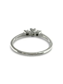 Bague or et diamants 0,23 ct