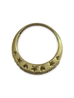Bague or et diamants 0,60 ct