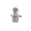 Bague Or gris Aigue-marine