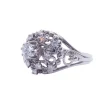 Bague Or gris Diamants