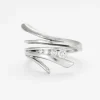 Bague Or Gris et Diamants