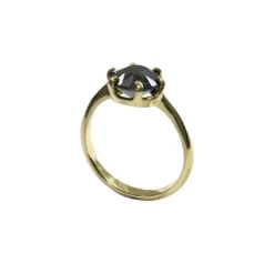 Bague Or Hématite