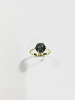 Bague Or Hématite