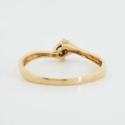 Bague Or Jaune - Diamants