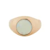 Bague Or Jaune - Opale Ronde