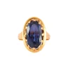 Bague Or jaune Améthyste