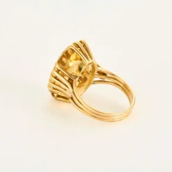 Bague or jaune Citrine