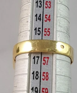 Bague Or jaune Corail