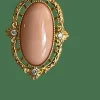 Bague Or Jaune Corail Diamants