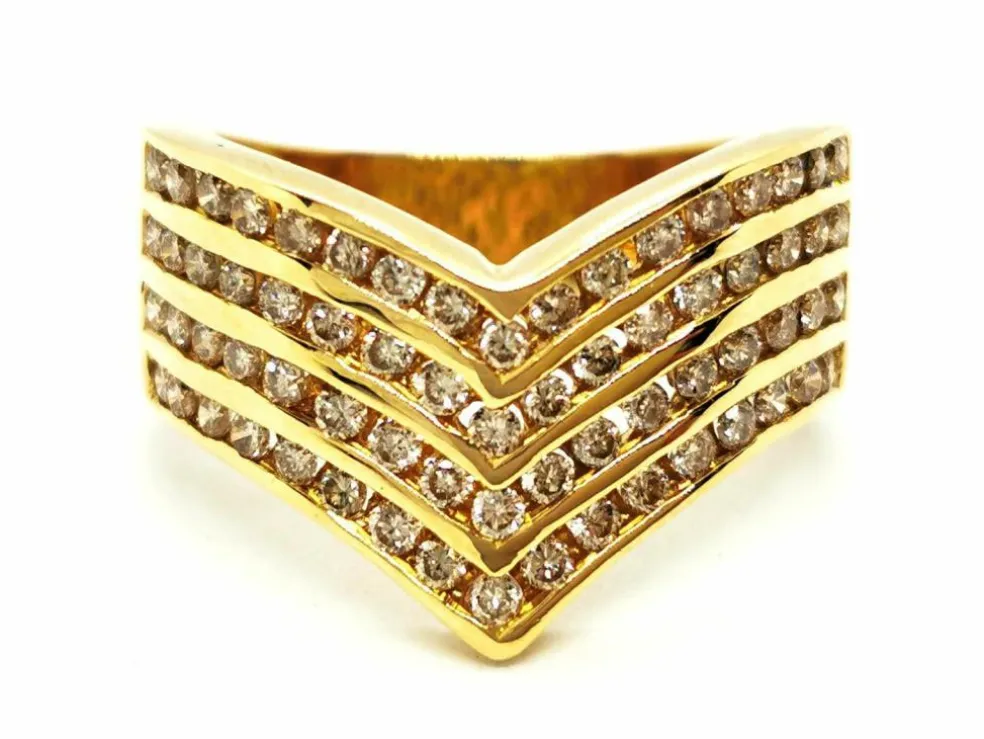 Bague Or jaune Diamant