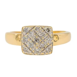 Bague Or jaune Diamant
