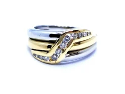 Bague Or jaune Diamant