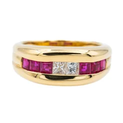 Bague Or jaune Diamant