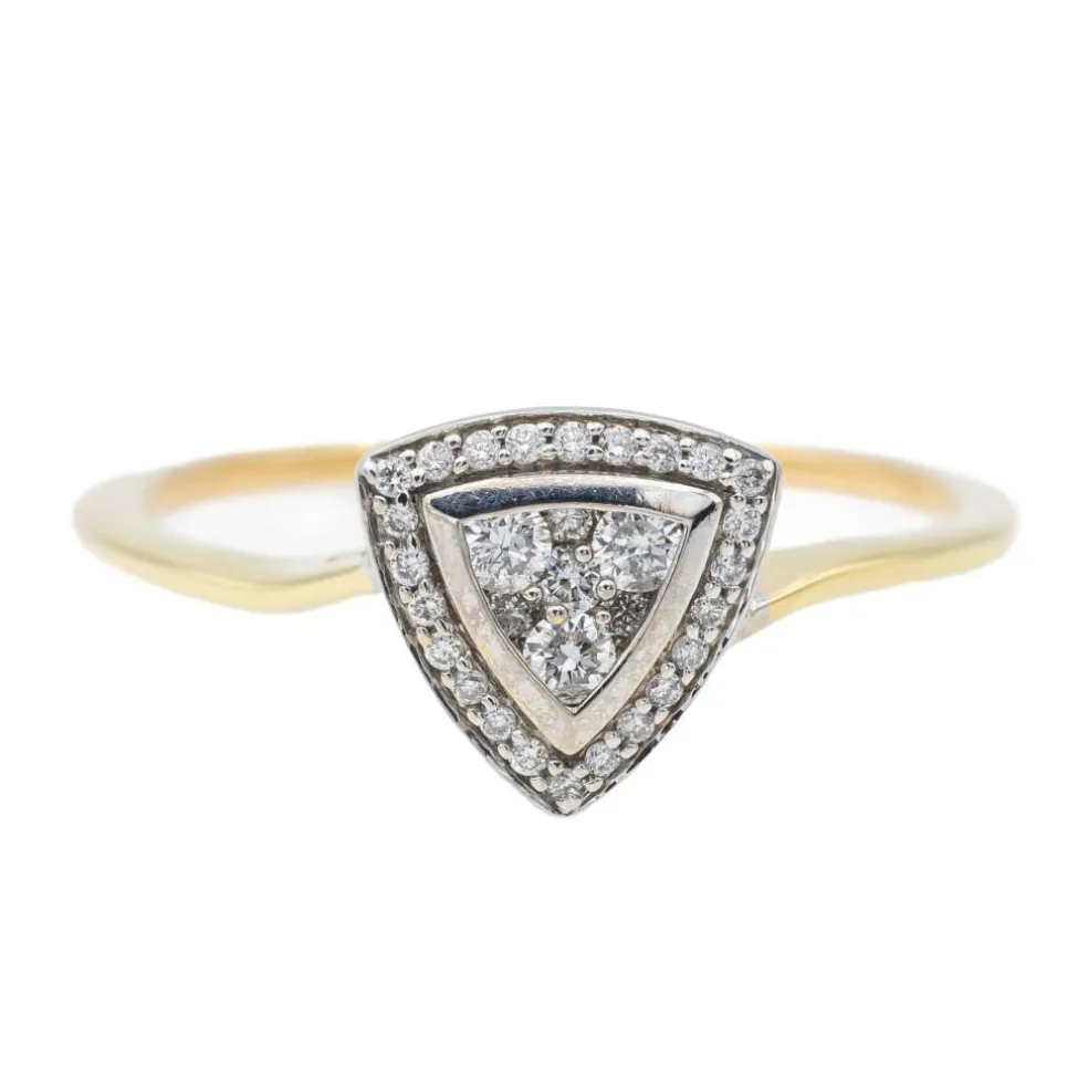 Bague Or jaune Diamant