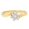 Bague Or jaune Diamant