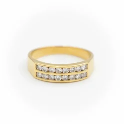 Bague Or jaune Diamant