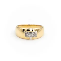 Bague Or jaune Diamant