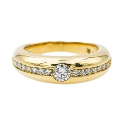 Bague Or jaune Diamant