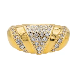 Bague Or jaune Diamant