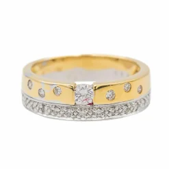 Bague Or jaune Diamant