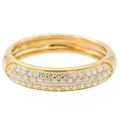 Bague or jaune Diamant
