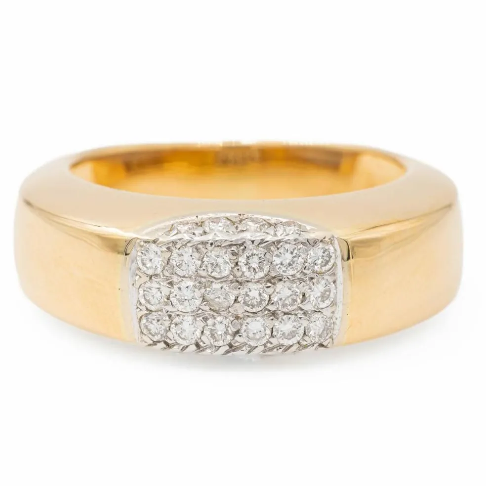 Bague Or jaune Diamant