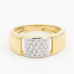 Bague Or jaune Diamant