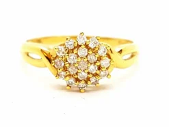 Bague Or jaune Diamant