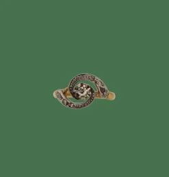 Bague or jaune diamant