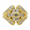Bague Or jaune Diamant