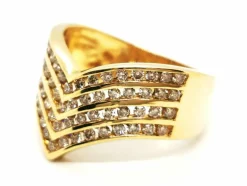Bague Or jaune Diamant