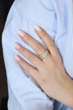 Bague Or jaune Diamant