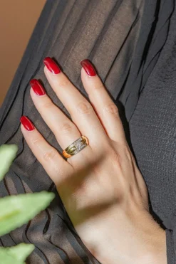 Bague Or jaune Diamant